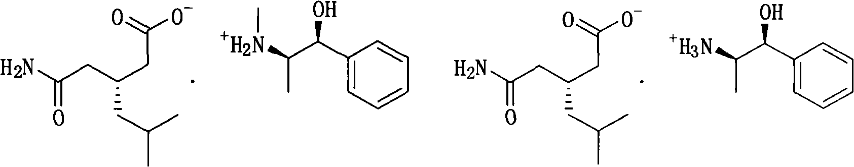 Resolution method of 3-(carbamoylmethyl)-5-methylhexanol