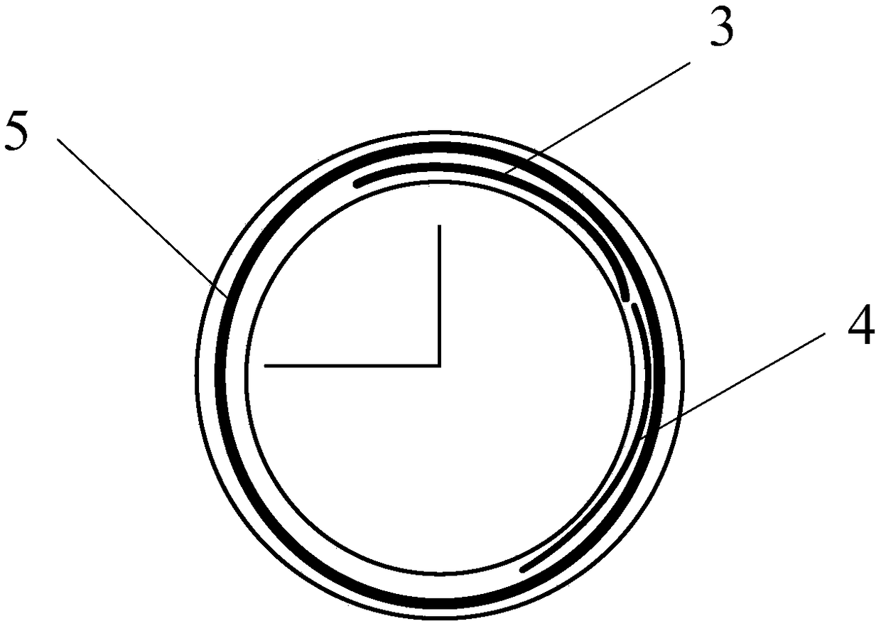 A smart watch nfc antenna device and smart watch