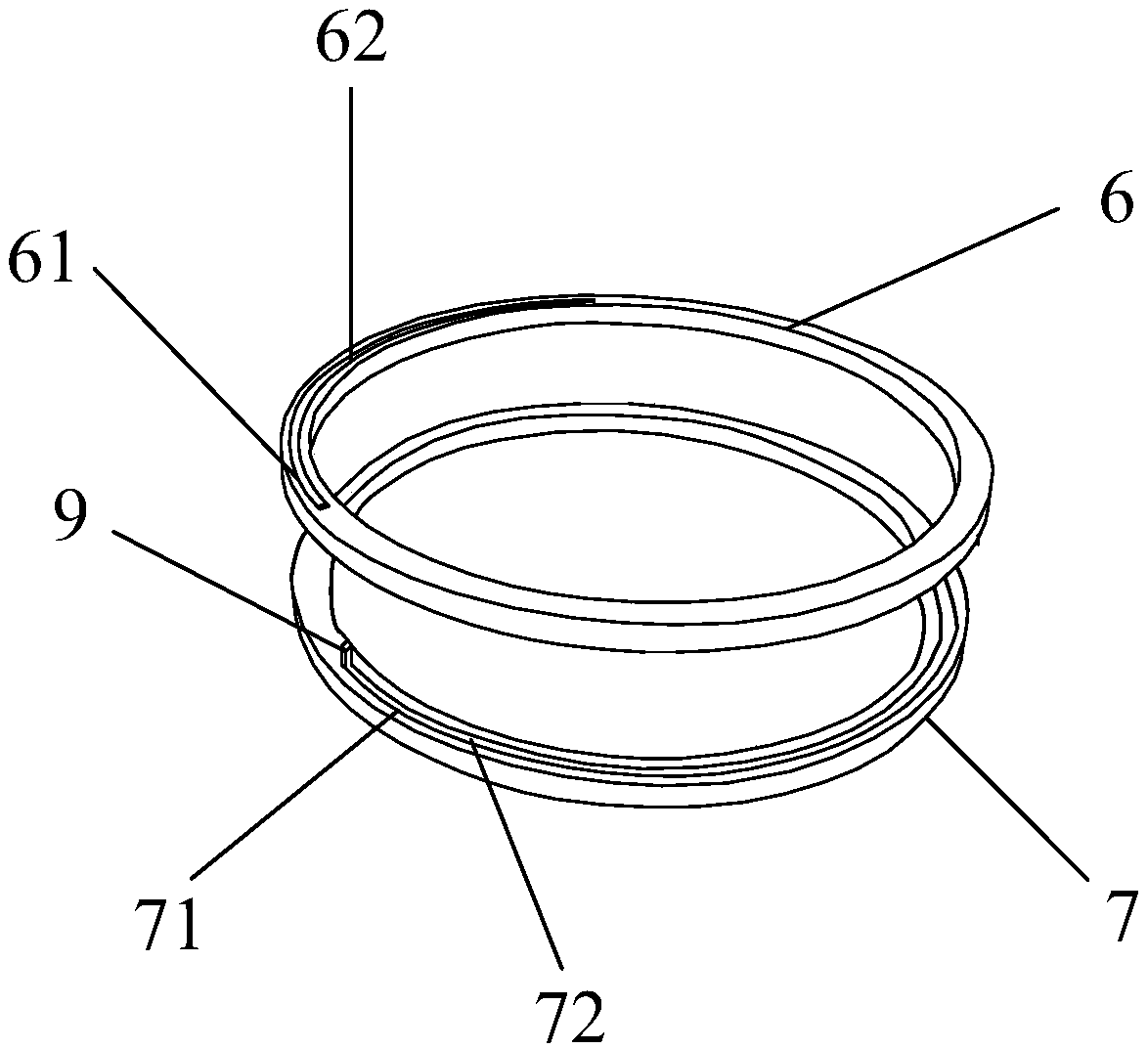 A smart watch nfc antenna device and smart watch