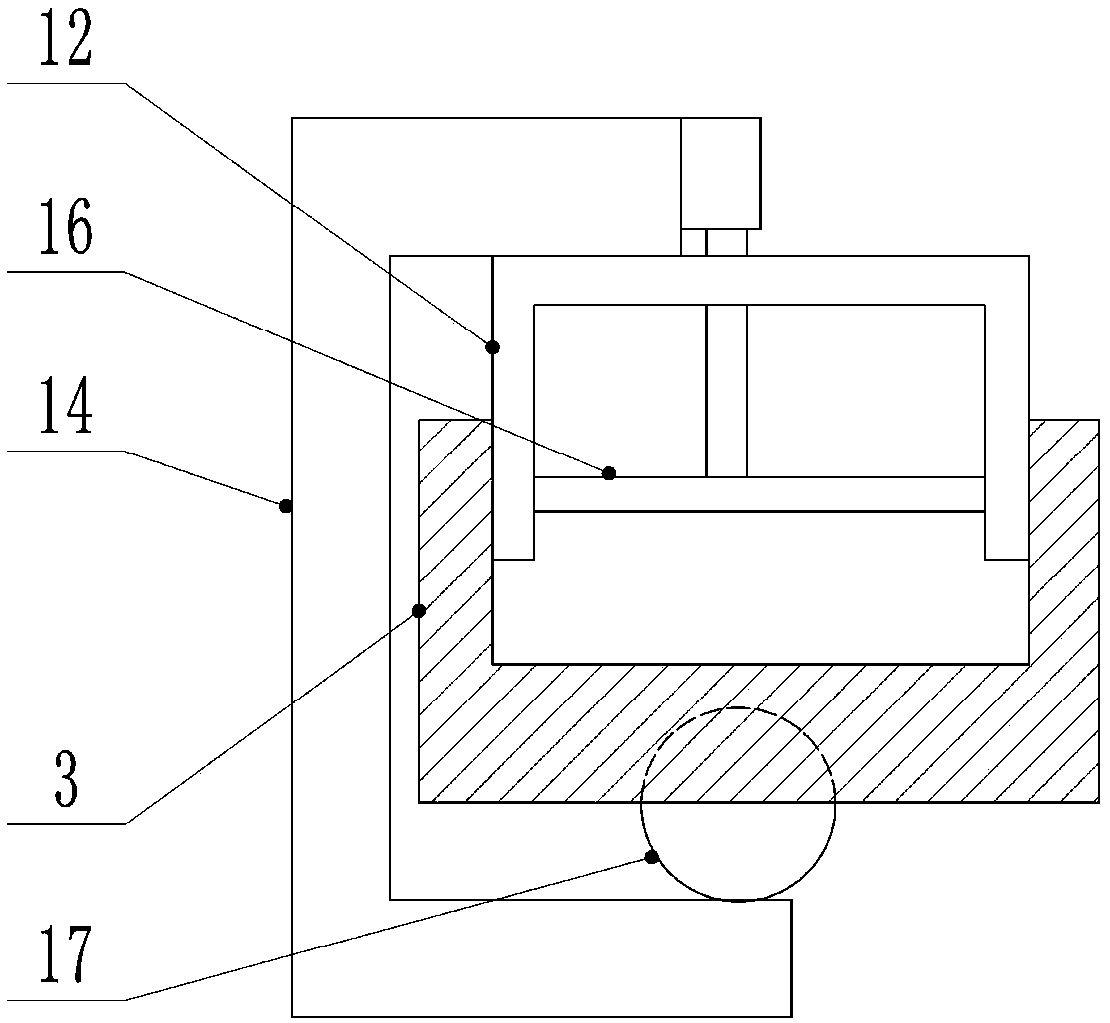 Wooden desk processing device