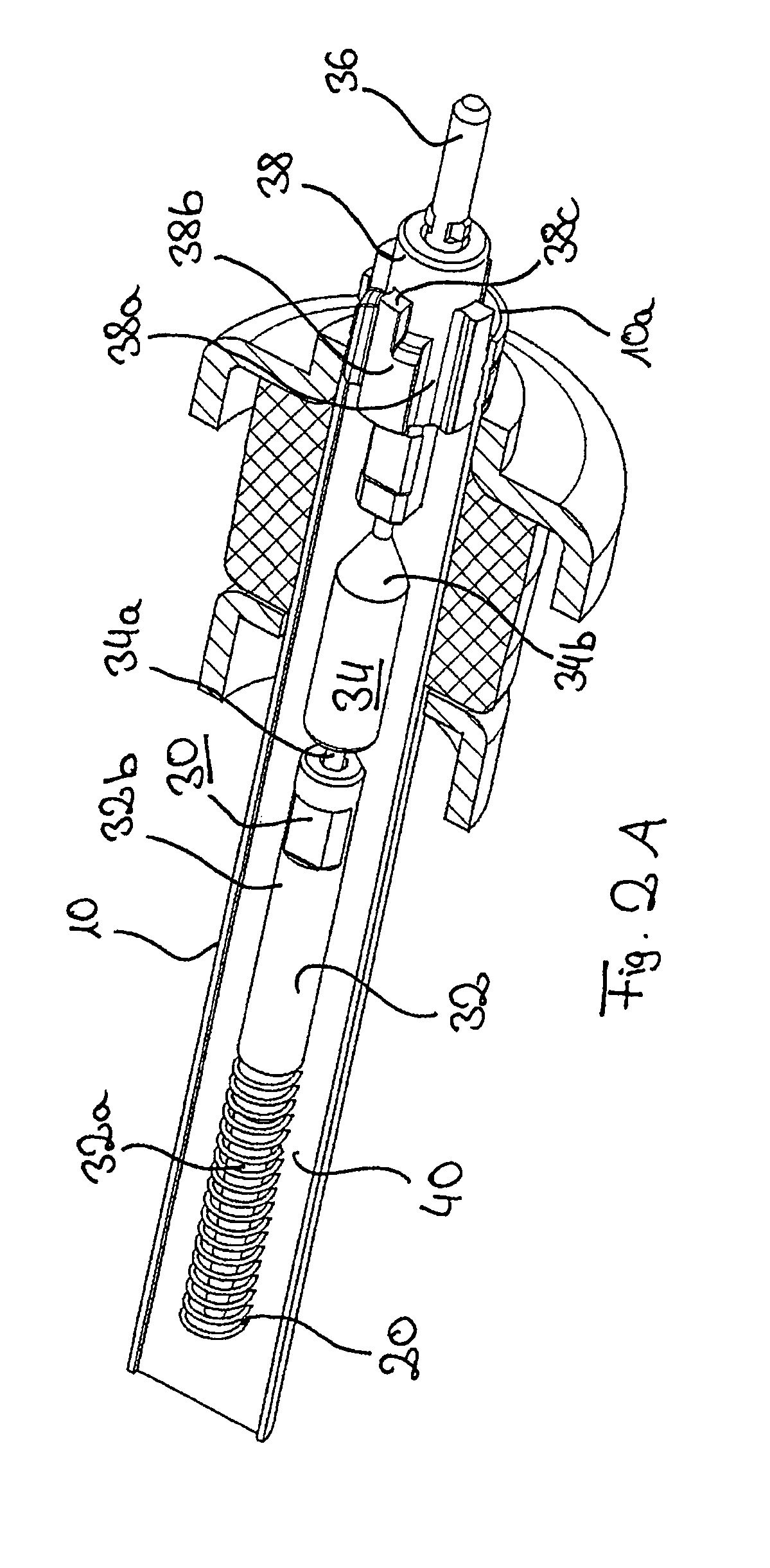 Tubular heater with insulating material in the connection end region