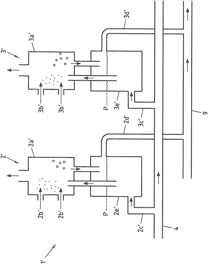 Method and device for continuously suppling a precursor