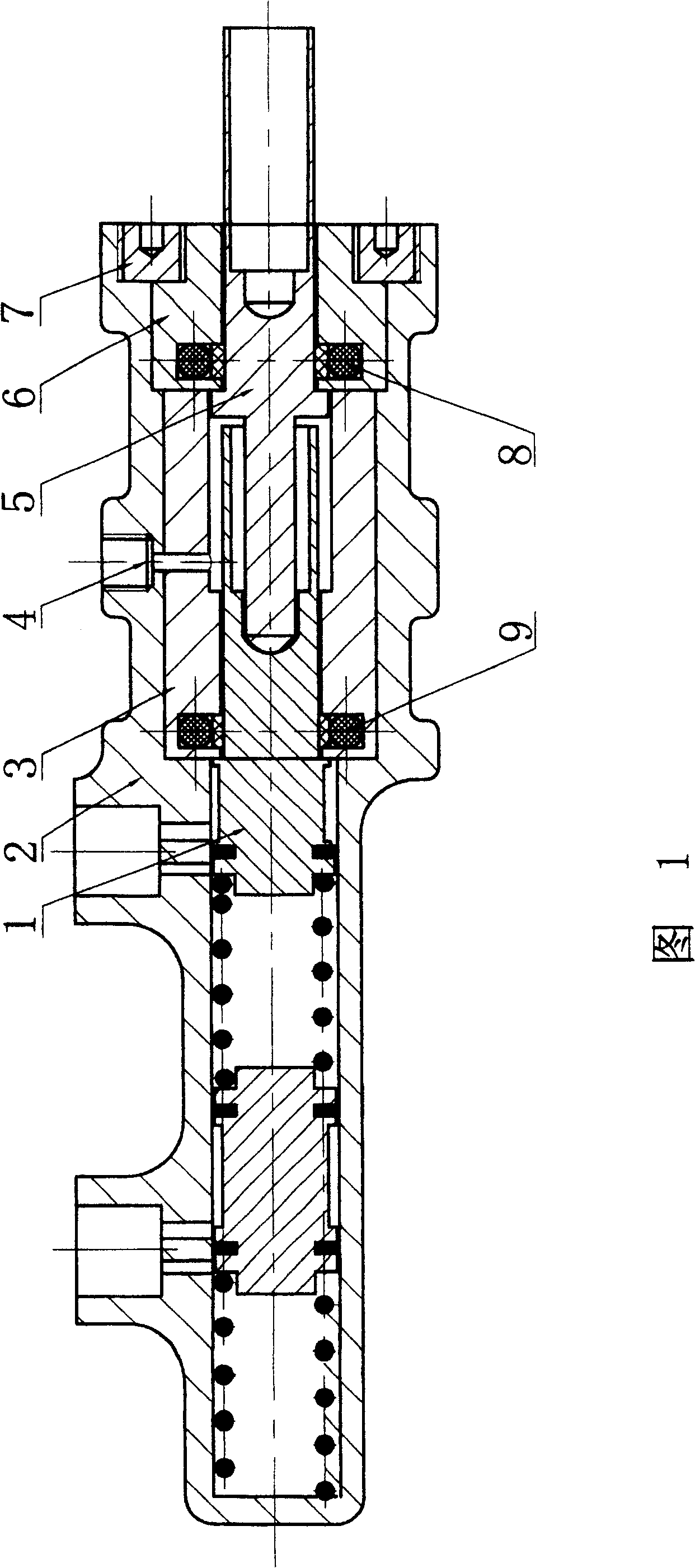 Controllable automobile hydraulic master cylinder and automobile automatic control deceleration system composed thereby