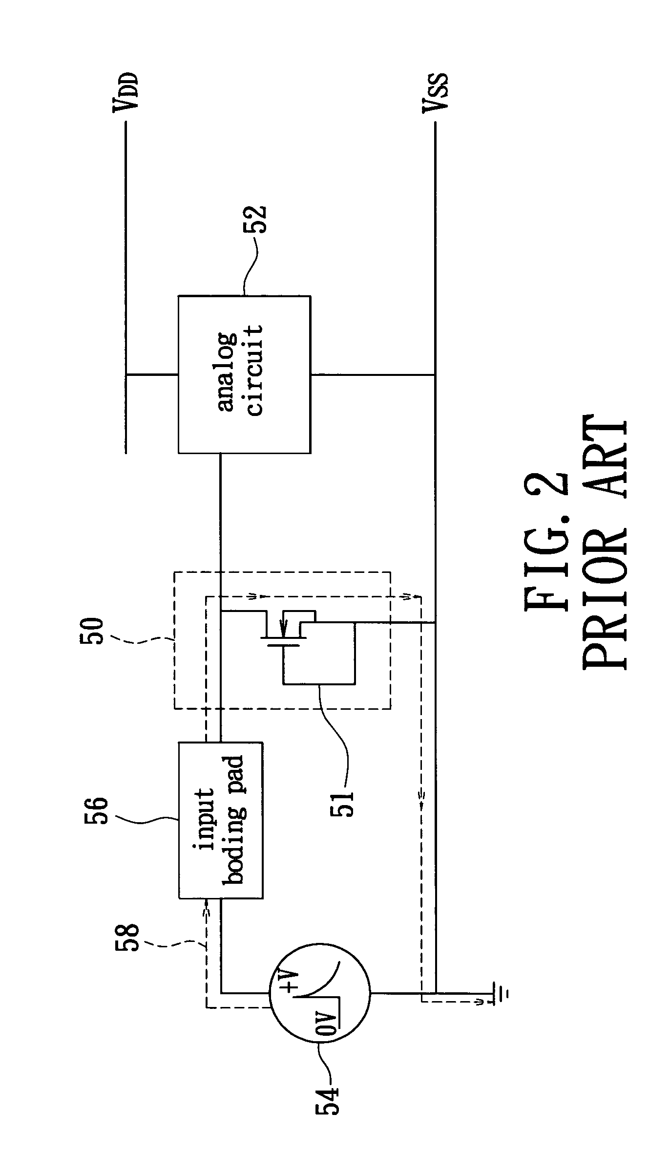 Protection circuit for electro static discharge