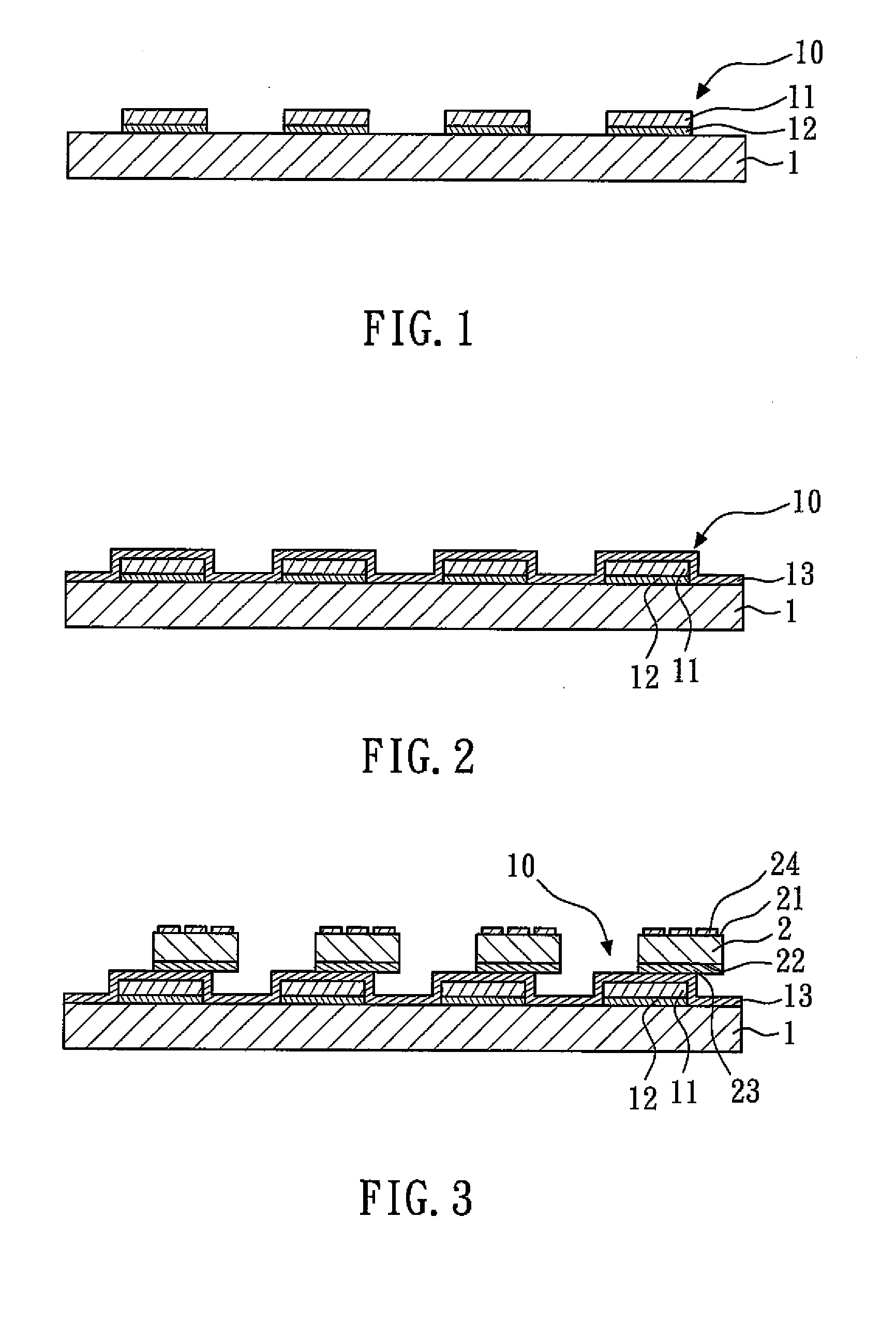 Package and the method for making the same, and a stacked package