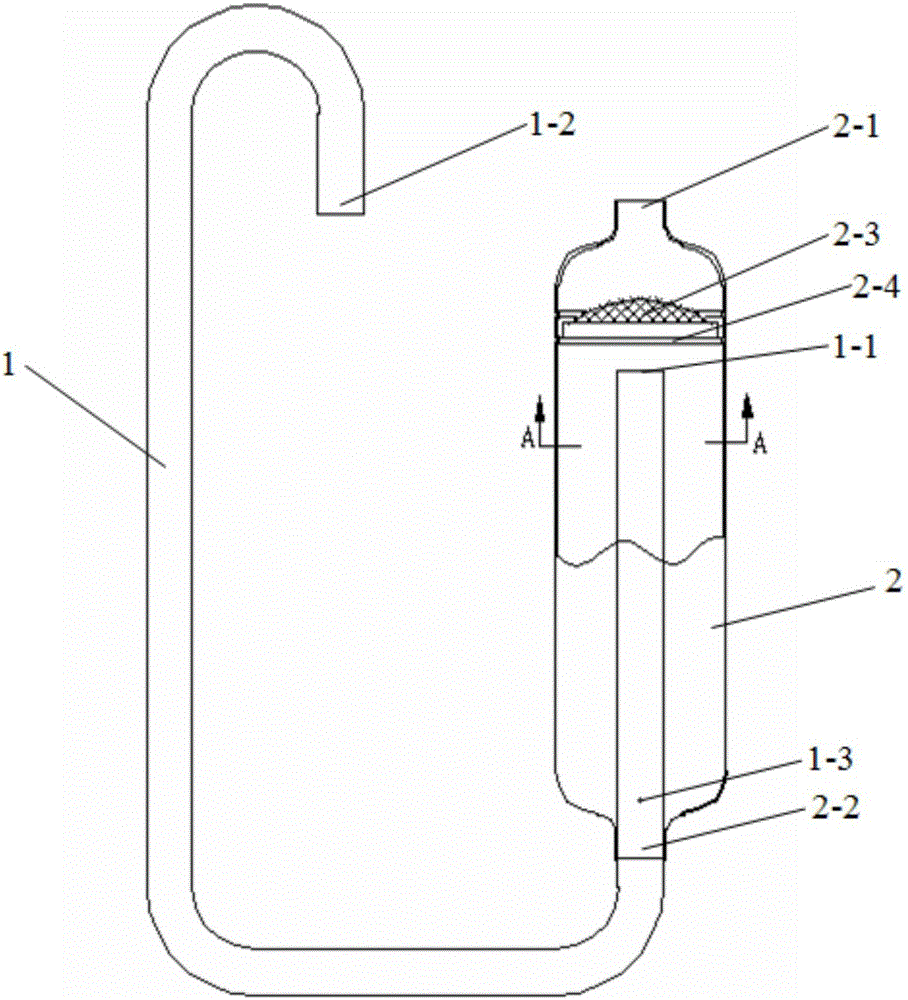 Air-liquid separator group for refrigerating system
