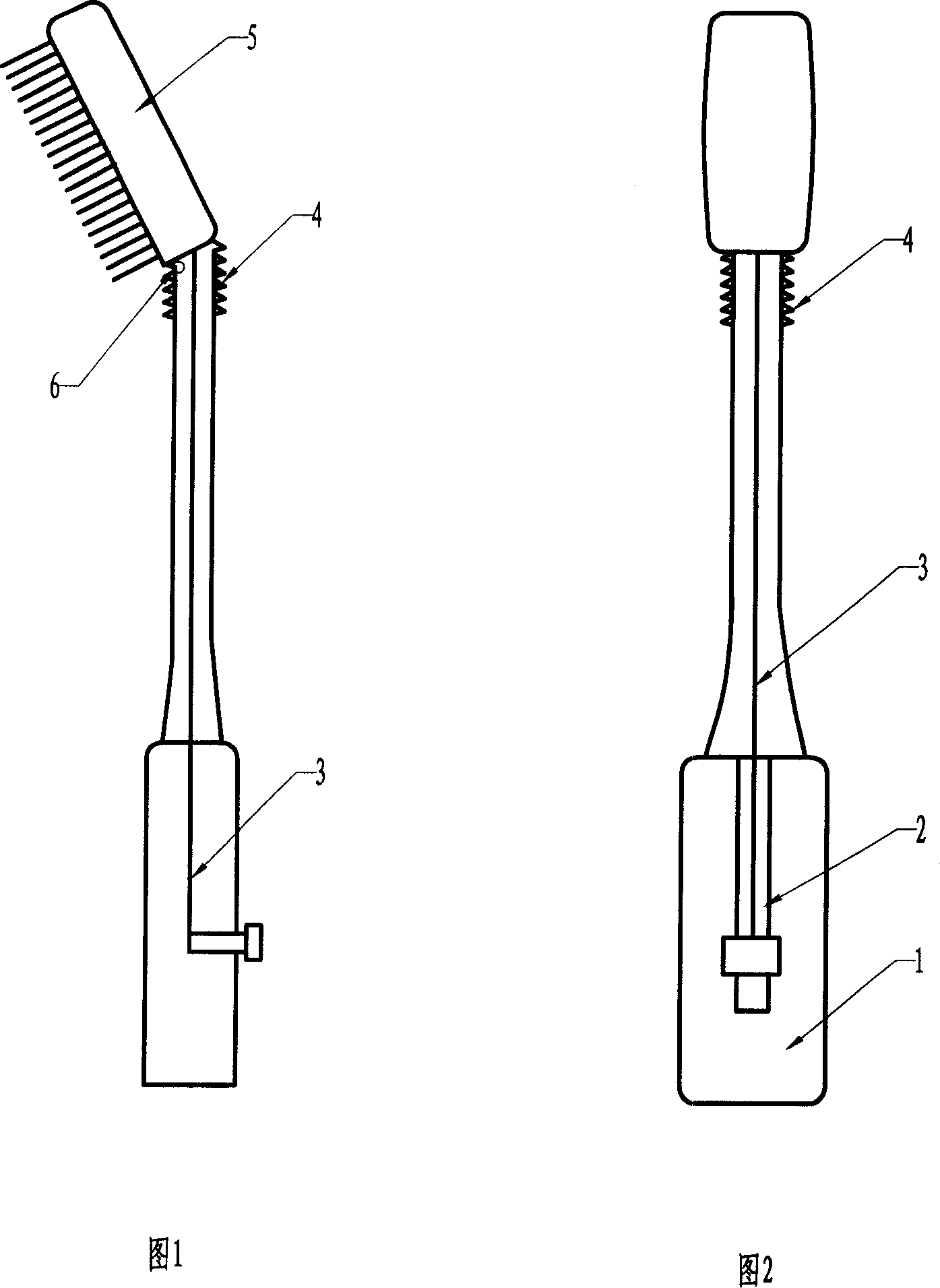 Angle changeable toothbrush