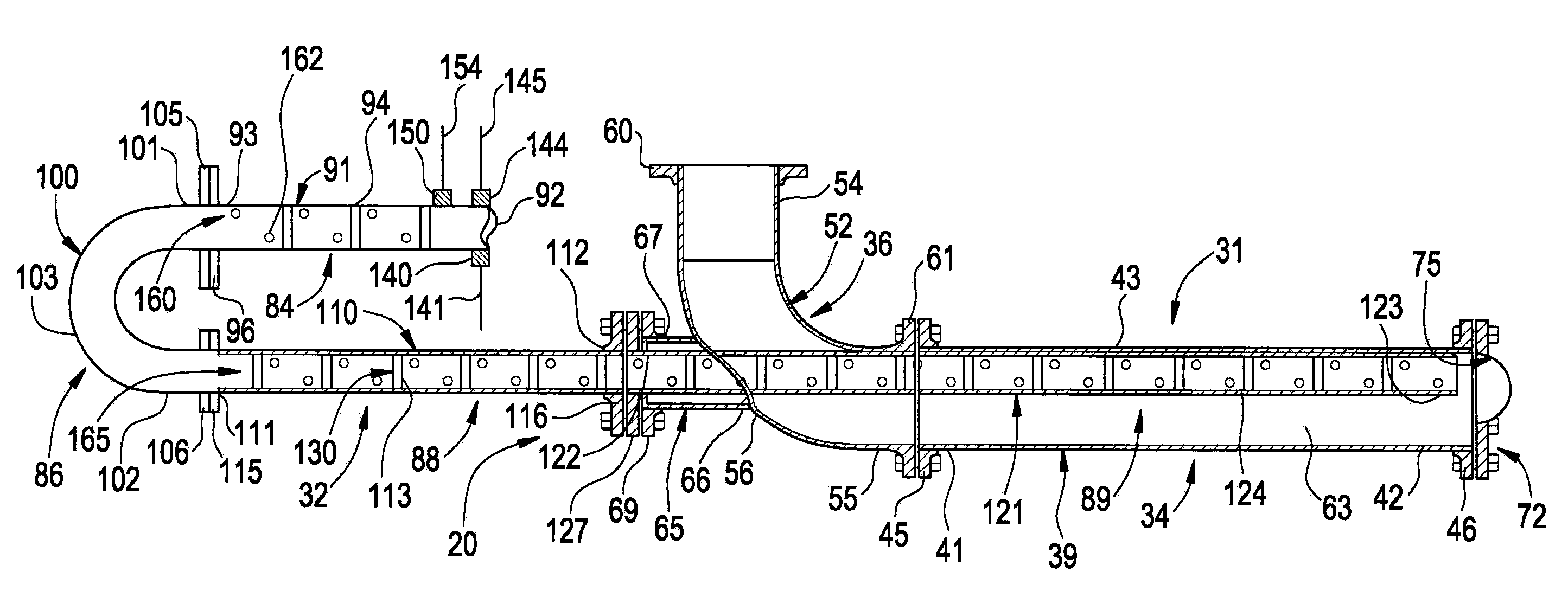 Detonation combustor cleaning device and method of cleaning a vessel with a detonation combustor cleaning device