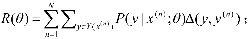 A machine reading understanding model training method and device based on a joint loss function