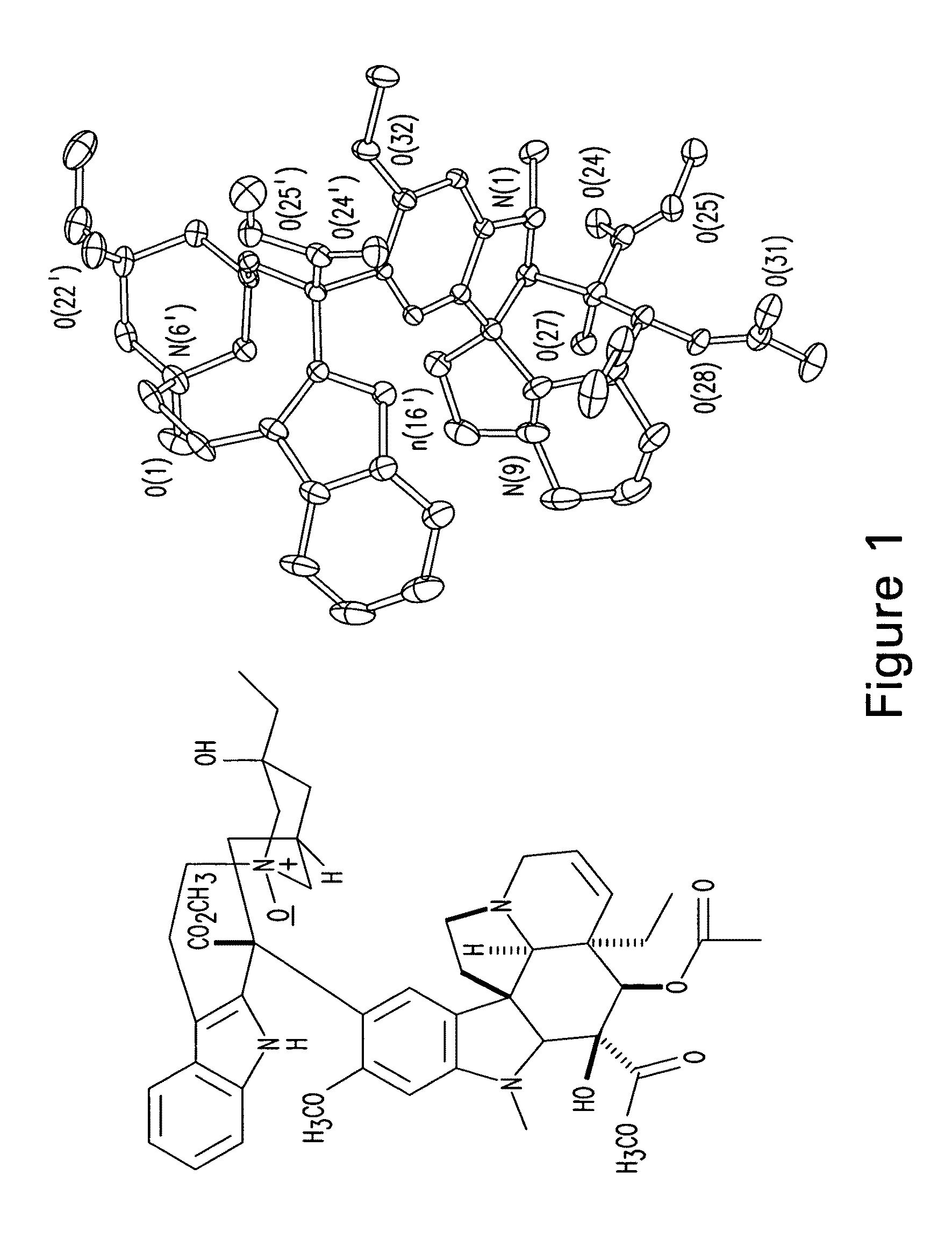 Treatment of hyperproliferative diseases with vinca alkaloid N-oxide and analogs