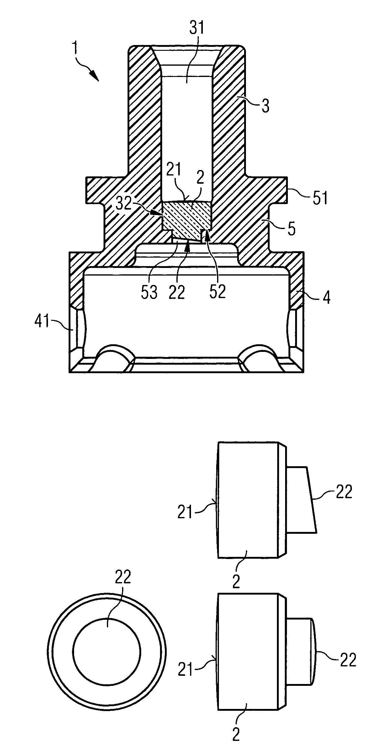 Coupling unit for coupling an optical transmitting and/or receiving module to an optical fiber connector