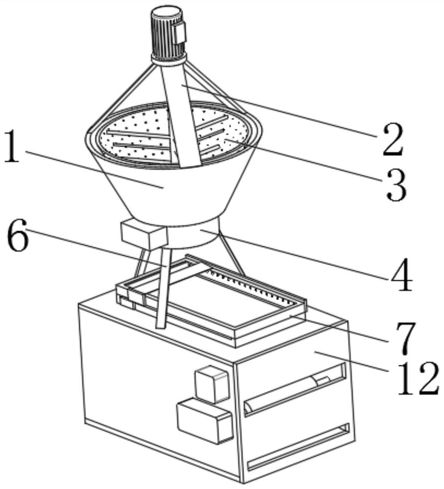 Grain drying and sorting all-in-one machine