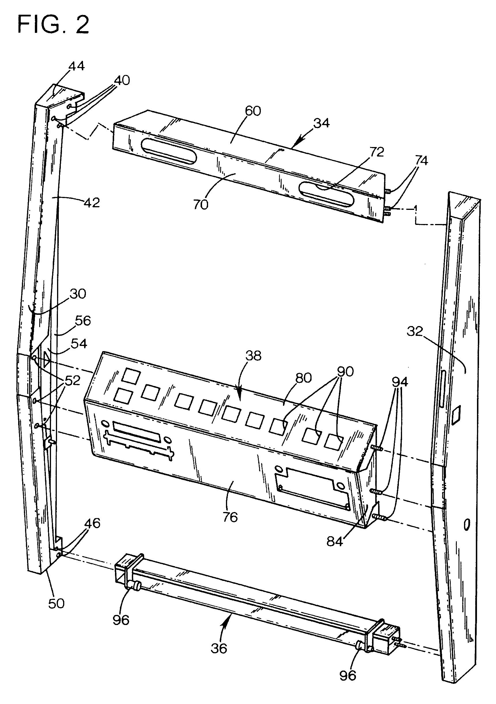 Modular security enclosure for gaming machine