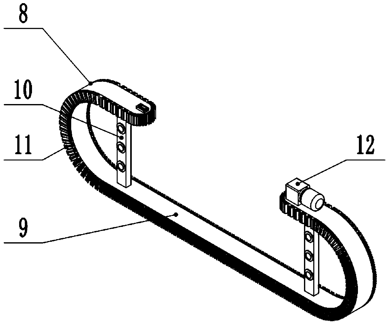 Automatic dust removal device for bottles