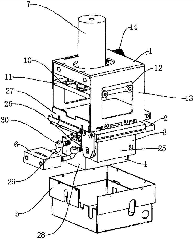 Lifting manipulator of injection machine