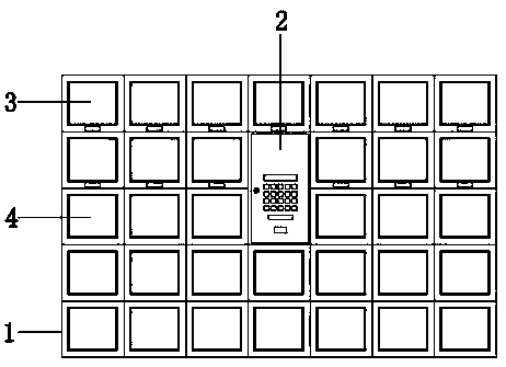 Intelligent cabinet and self-service terminal