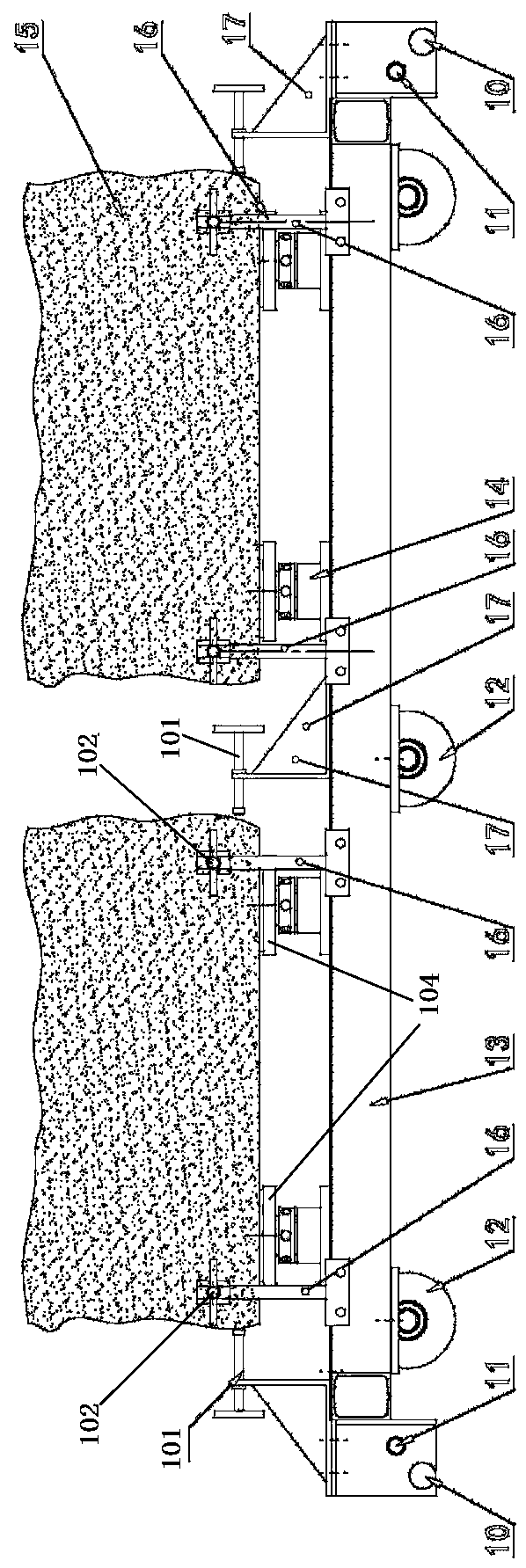 A feeder adjustment device