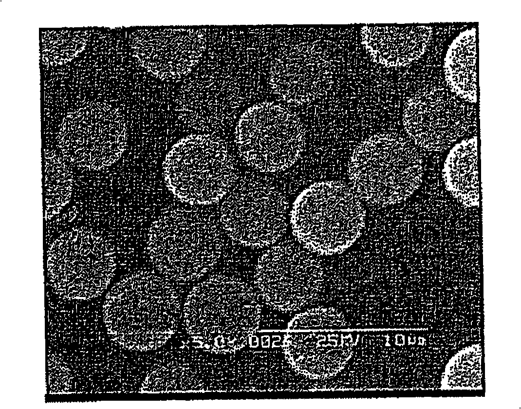 Method for preparing electroconductive particles with improved dispersion and adherence