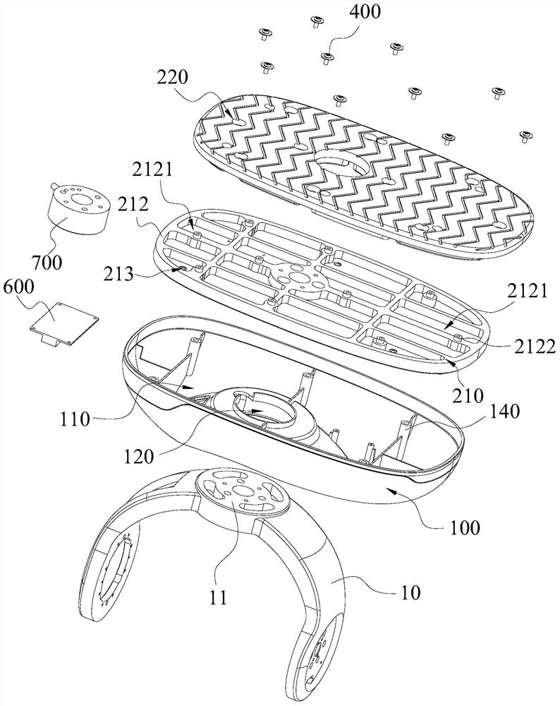 Robot and its foot structure