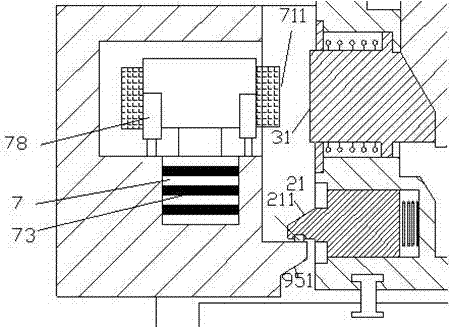 Delivery spraying device used for greenhouse pesticide spraying