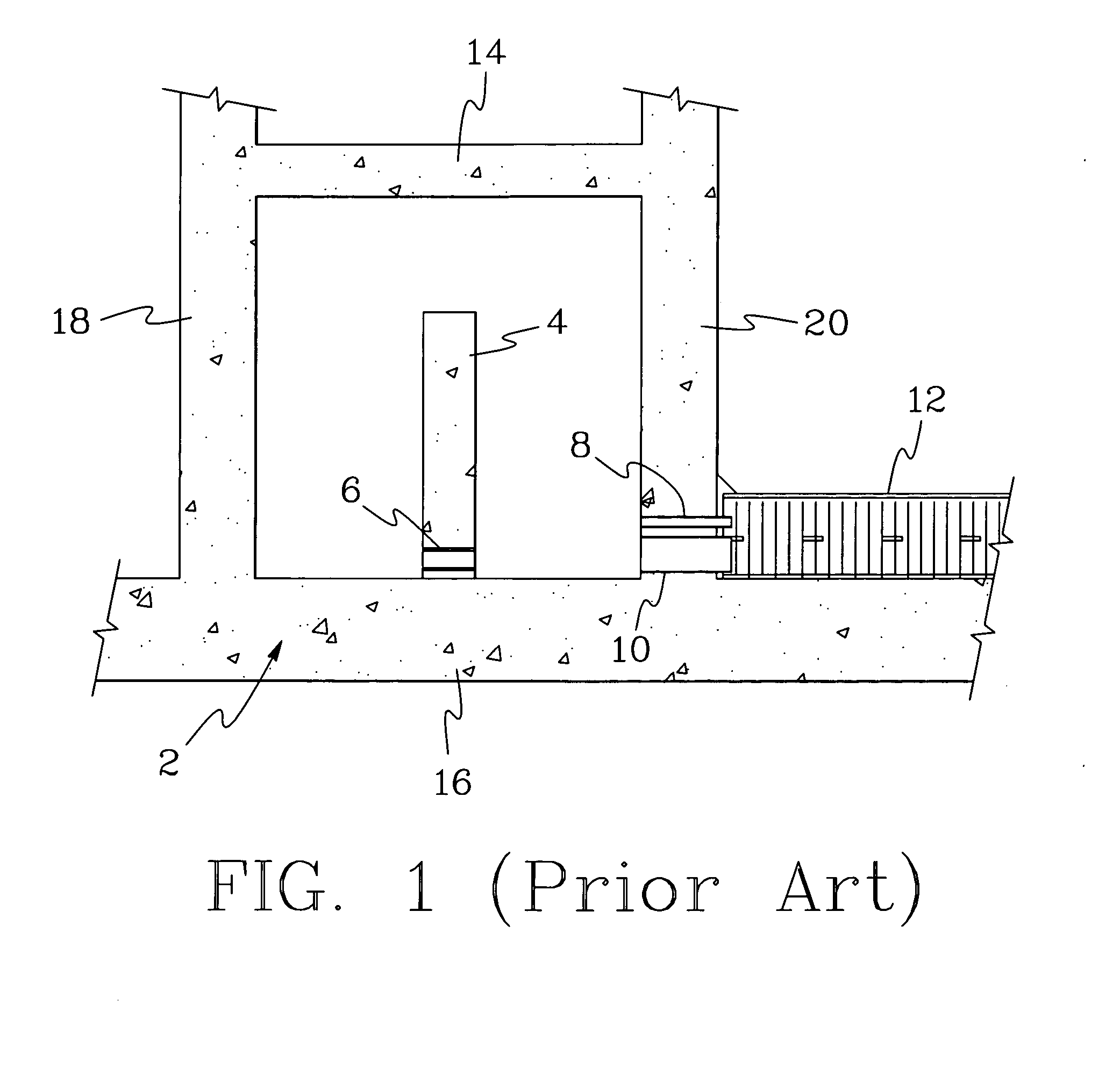 Flume for a filter system including at least one filter having a filter bed that is periodically washed with liquid, gas or a combination thereof