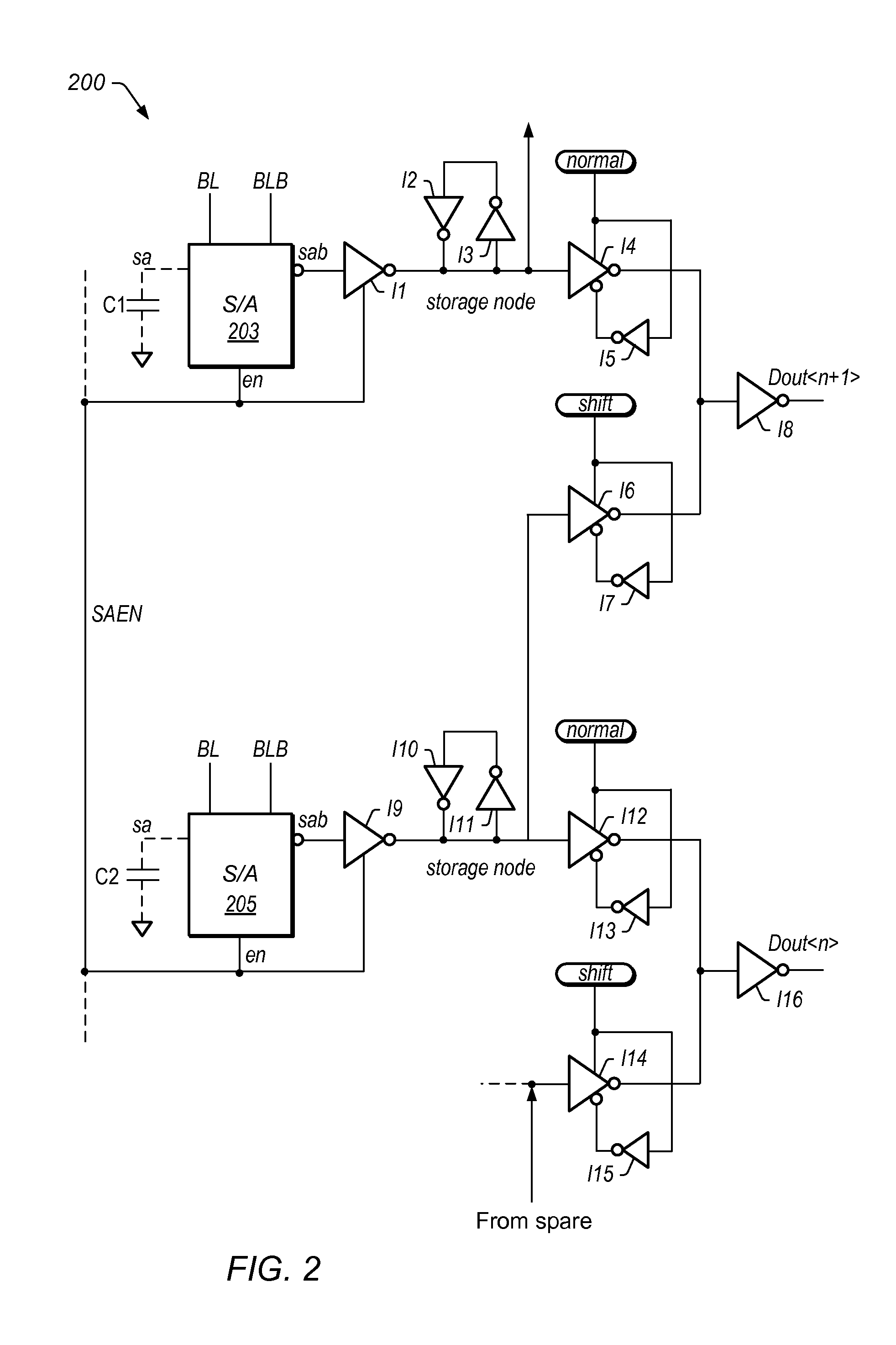 Reduced latency memory column redundancy repair