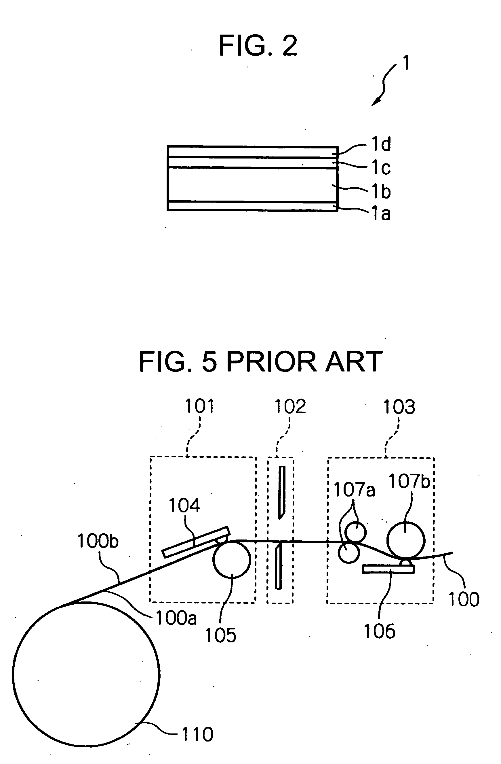 Printer and adhesive label manufacturing device