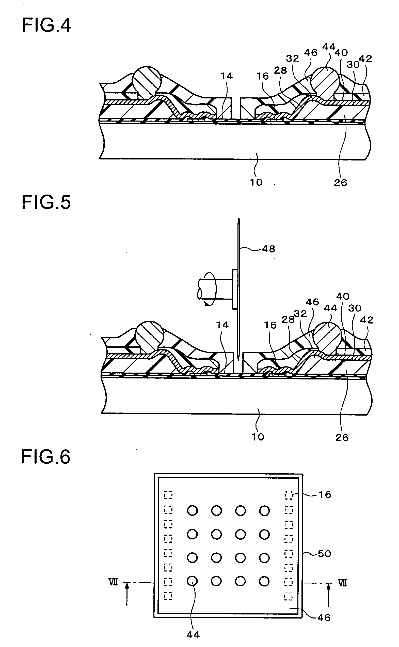 Semiconductor wafer, semiconductor device, method for manufacturing the semiconductor device, circuit board, and electronic apparatus