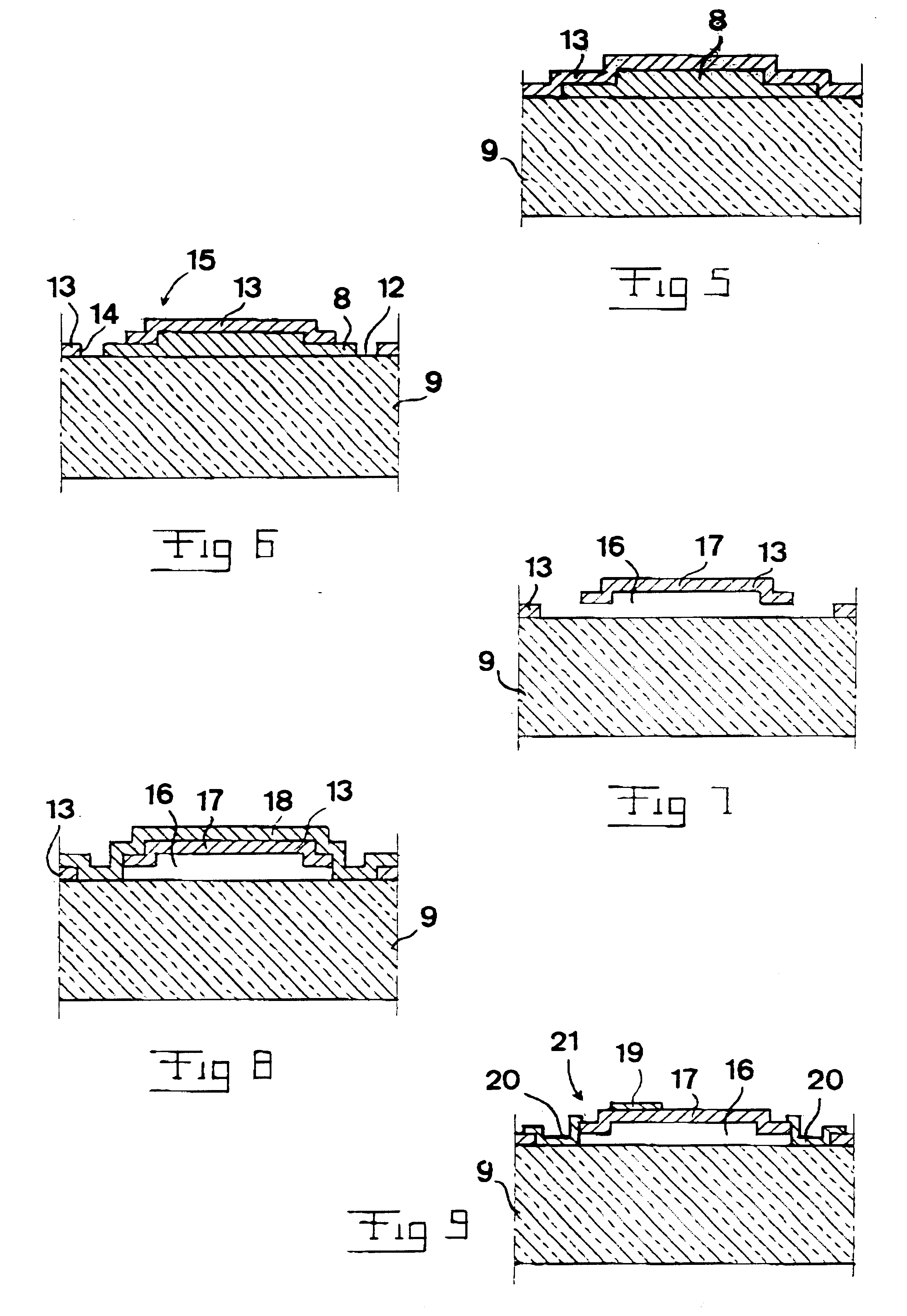 Method of producing a semiconductor device of SiC