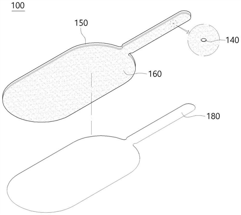 Patch type thermometer-based body temperature management system and method thereof