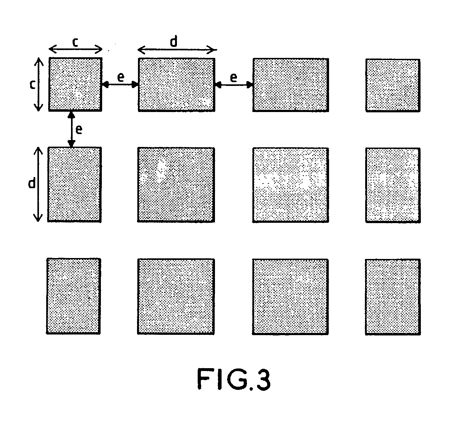 Amorphous optical coupling structure for an electromagnetic wave detector and associated detector