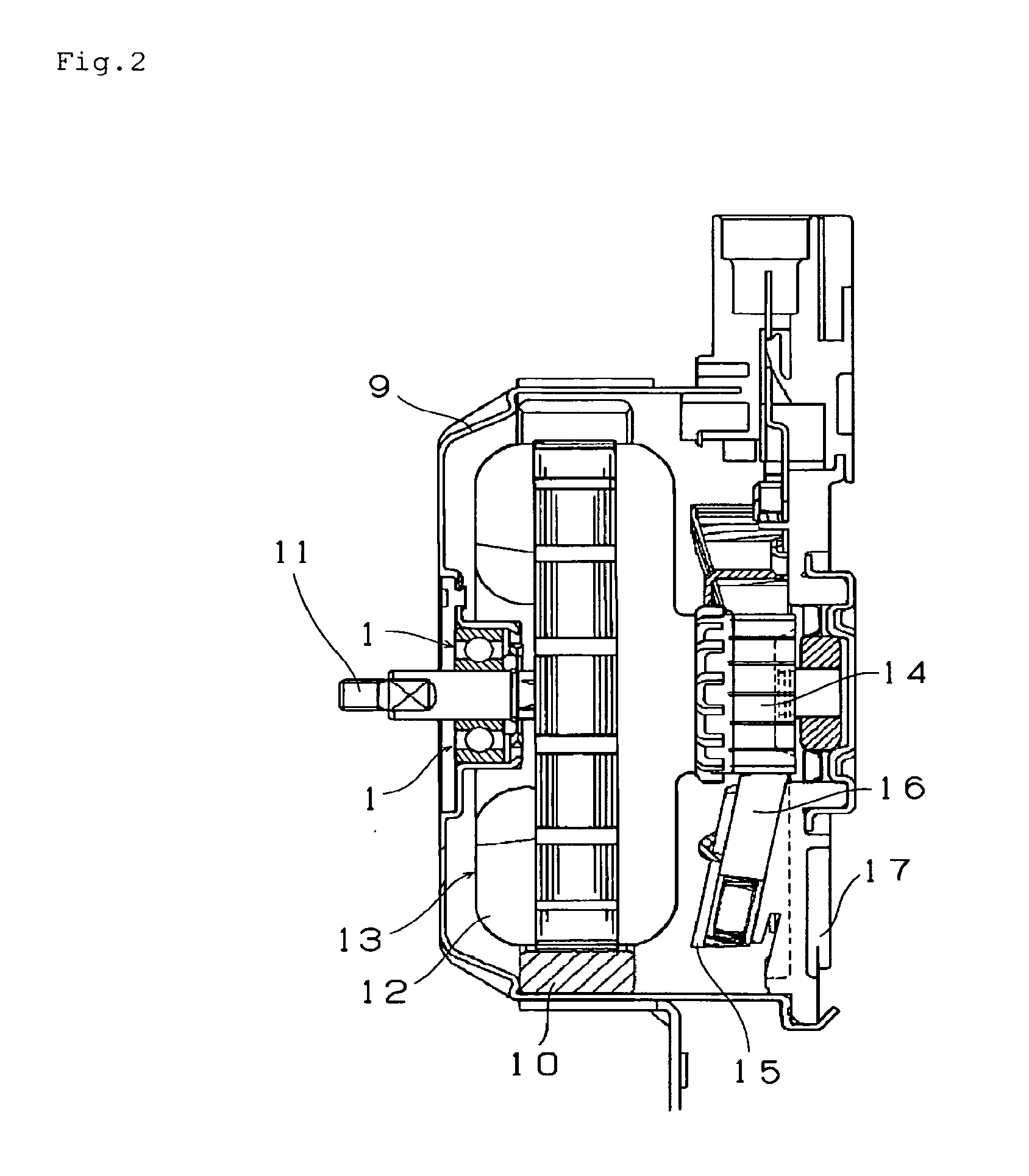 Grease composition,grease-packed bearing, universal joint for propeller shaft, lubricating oil composition, and oil-impregnated sintered bearing