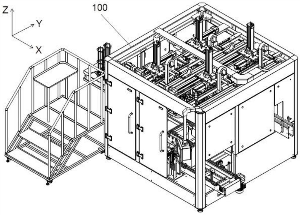 Automatic binding, ring pressing and boxing all-in-one machine