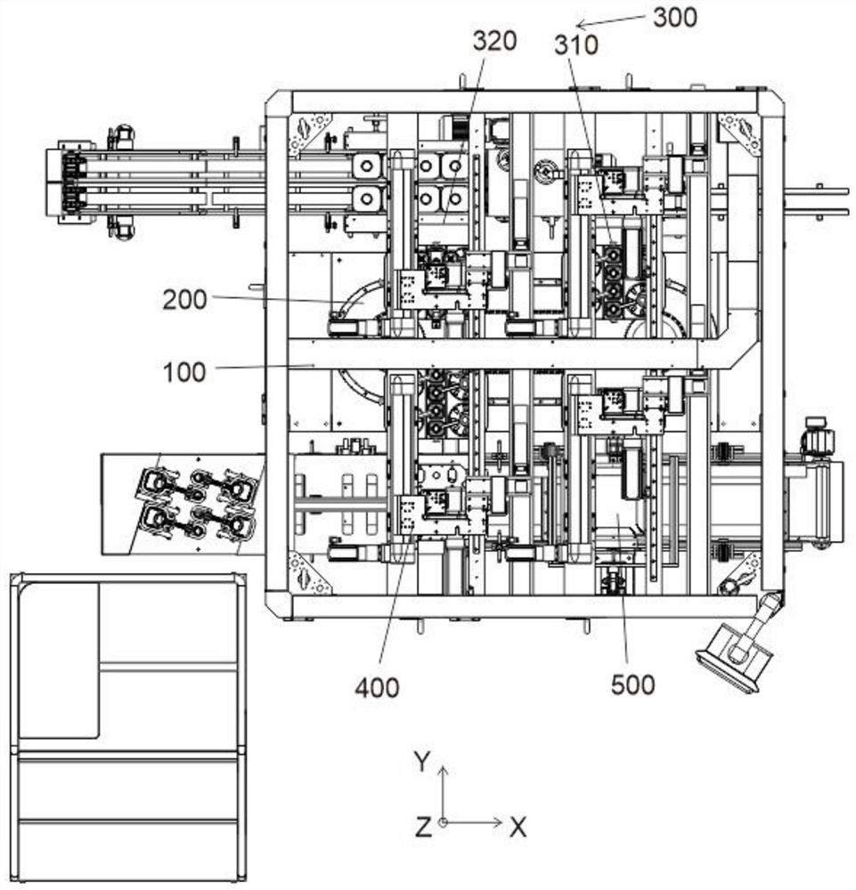 Automatic binding, ring pressing and boxing all-in-one machine