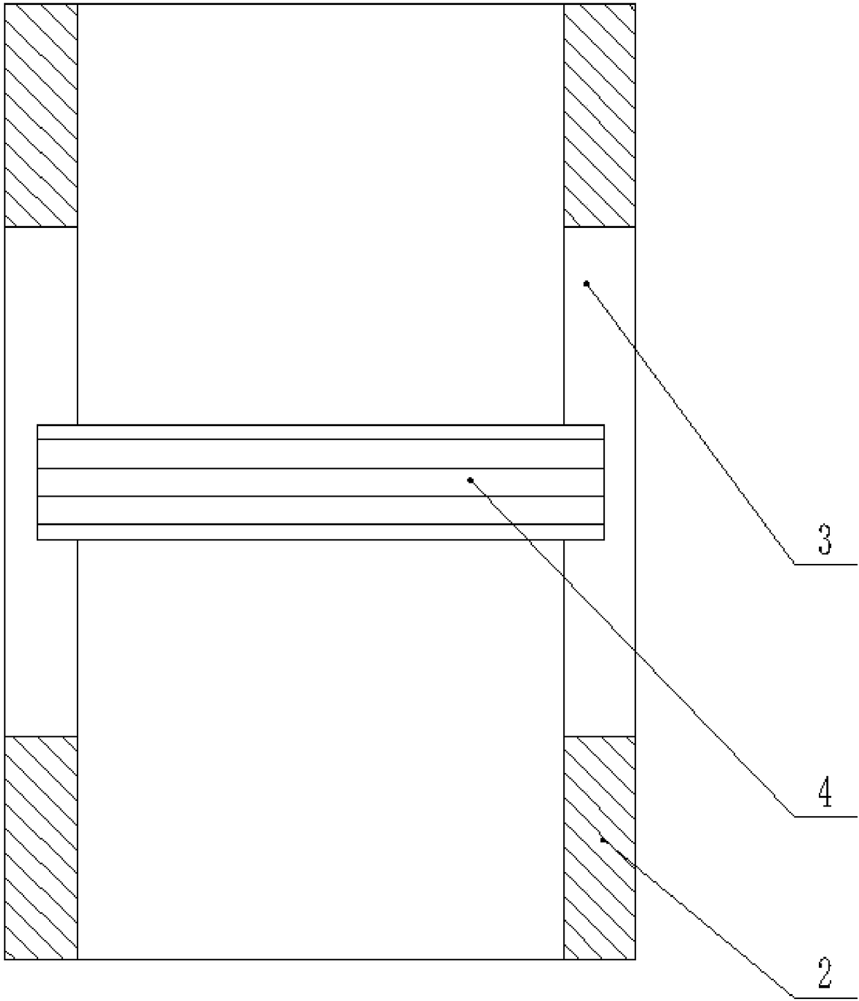 Root cutting device for grazing degraded Chinese wildrye steppe in typical steppe region