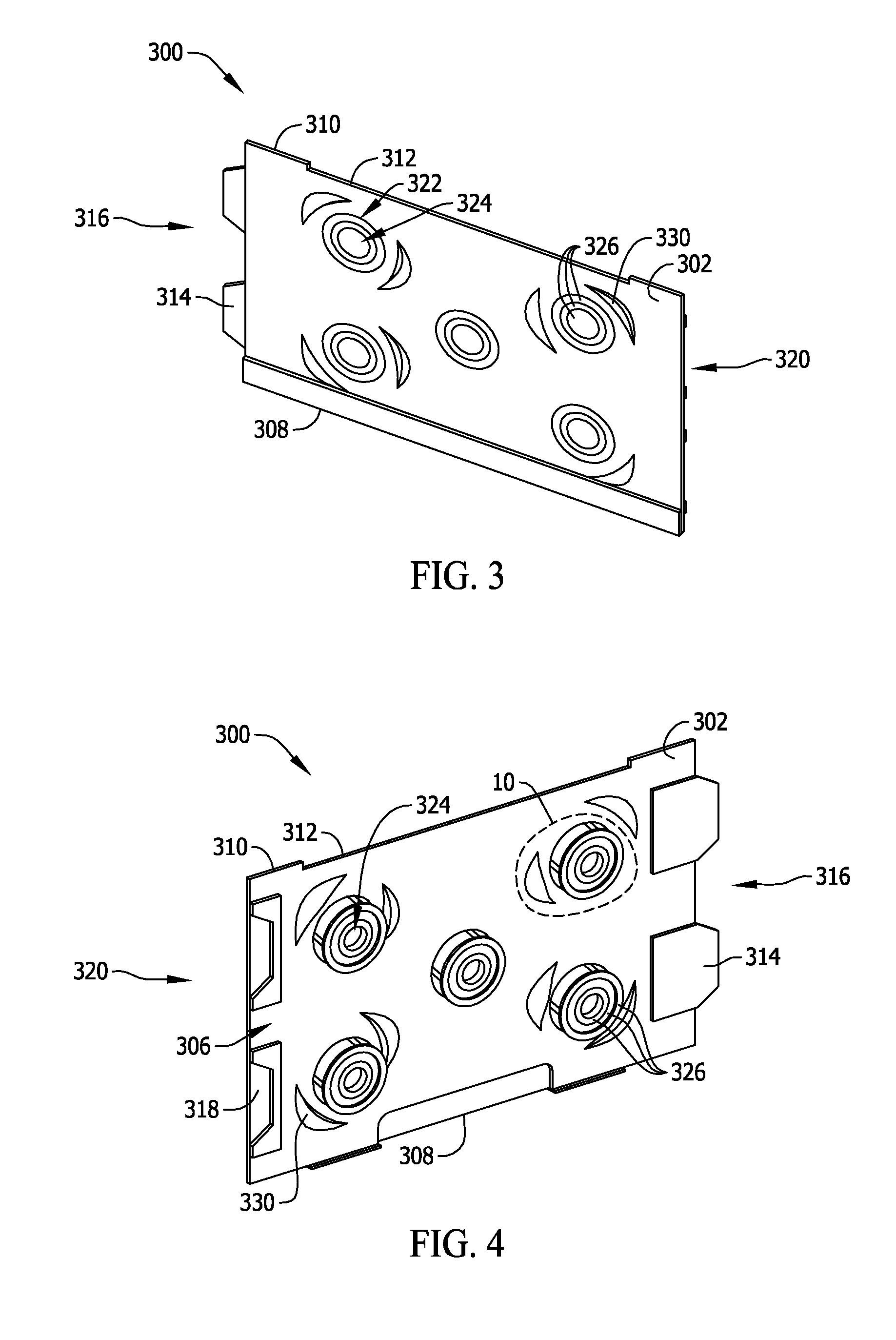 Decompression panel assembly and method of equalizing air pressure differential