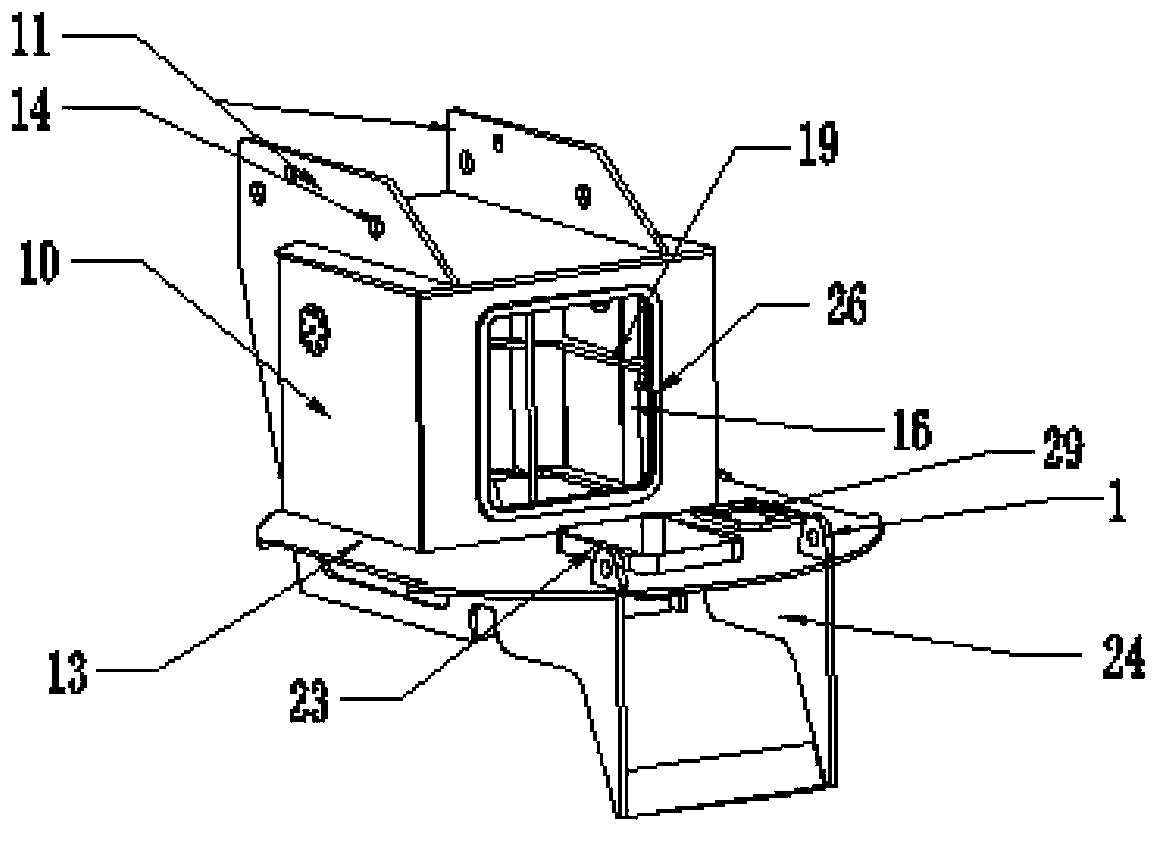 Oil cylinder luffing crane tower body and processing method thereof
