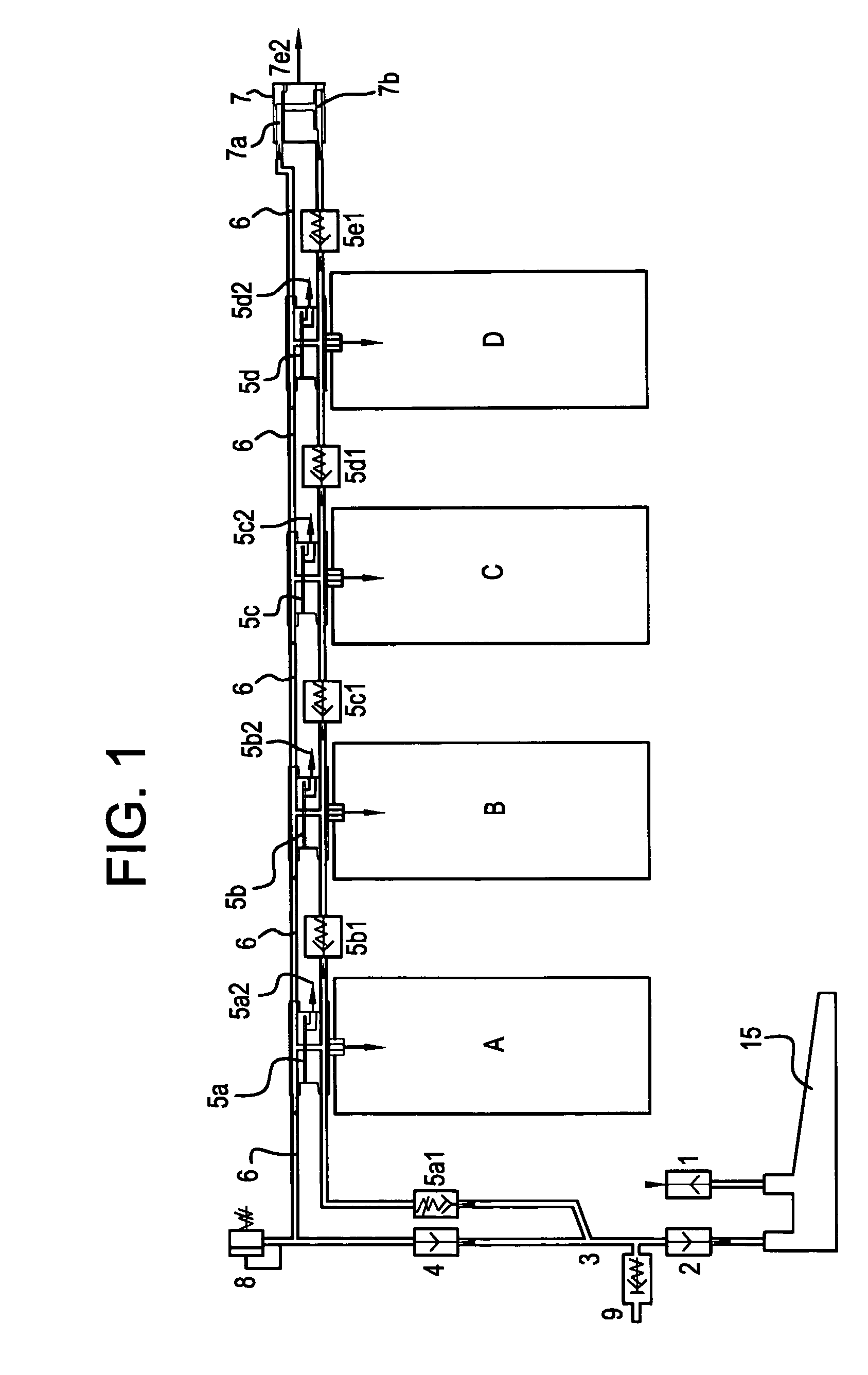 Device and method for low pressure compression and valve for use in the system