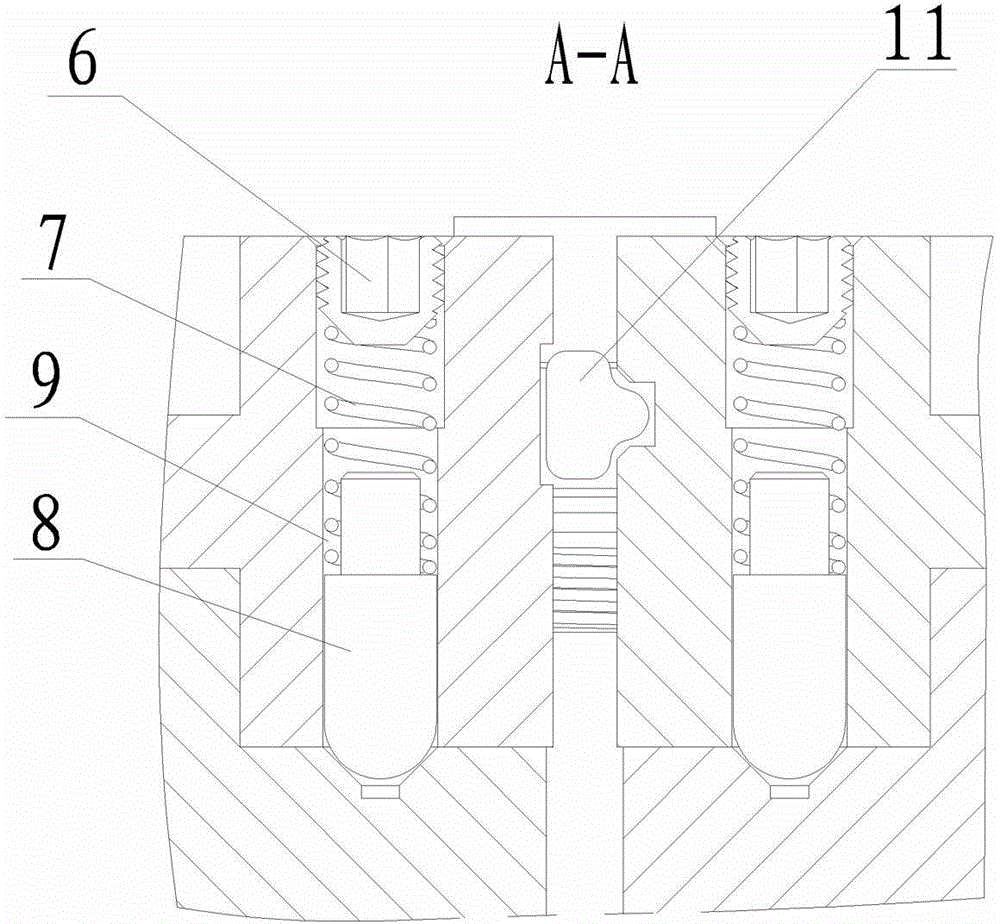 Fixture for processing H-shaped locking valve body