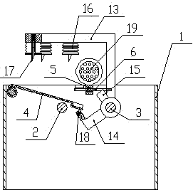 Continuous automatic injector for deratization