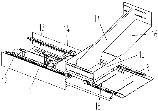 Cardboard three-way cutting machine