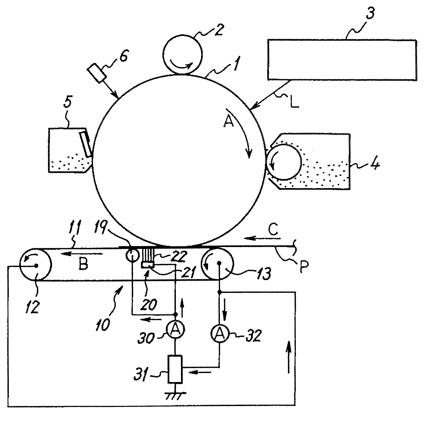 Brush member and transfer device and image forming apparatus using the same