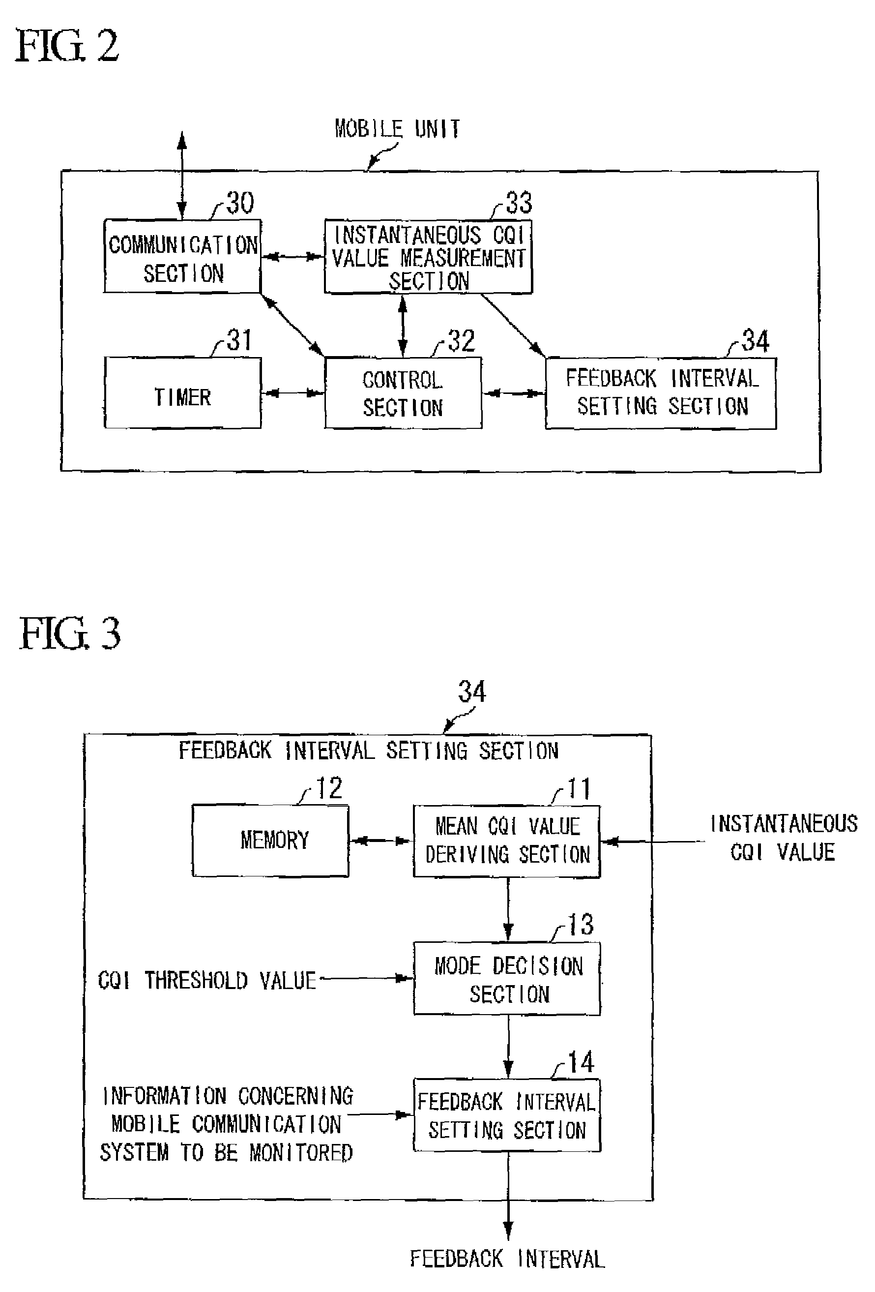 Mobile communication system, and mobile unit, base station unit and method therefore