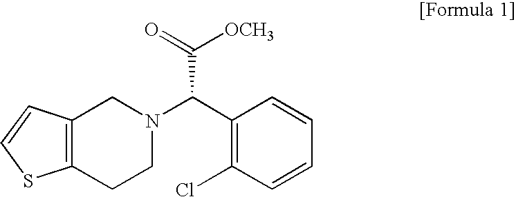 Process for the Preparation of S-(+)-Clopidogrel by Optical Resolution