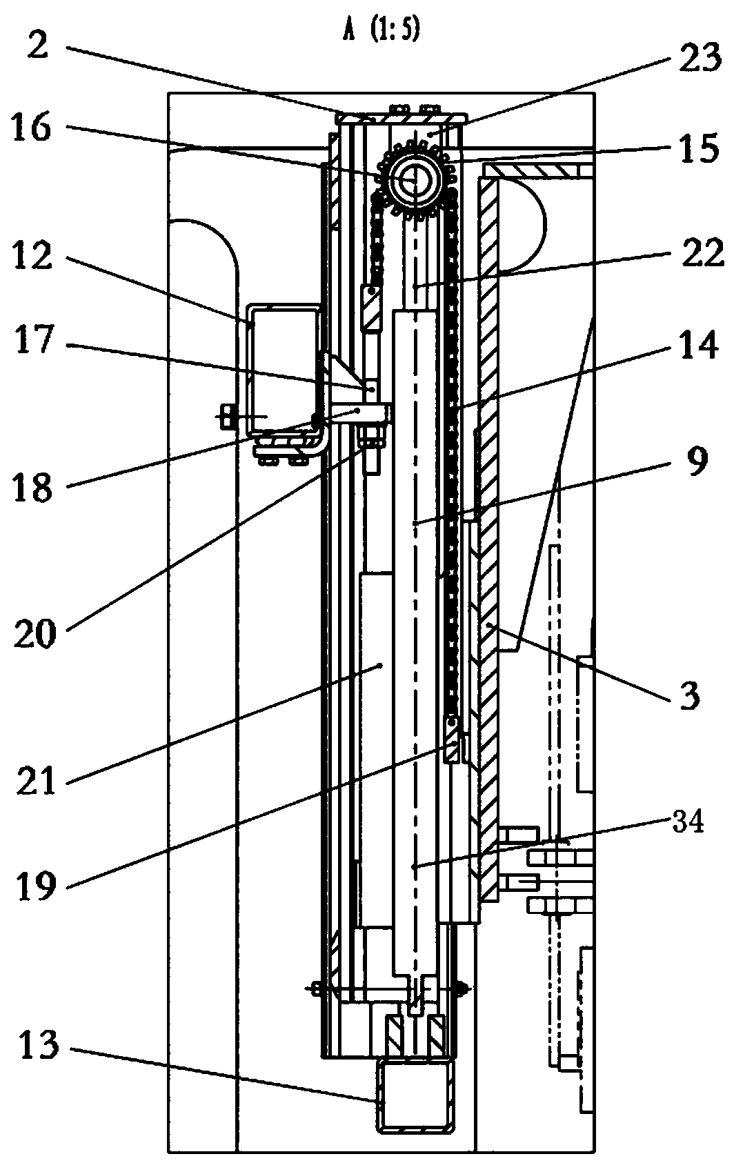 Independent lifting mechanism and method of double-augmented stroke iron driller spinning wrench
