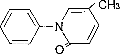 Production of pyriphenanthrenone as anti-fibrosis medicine