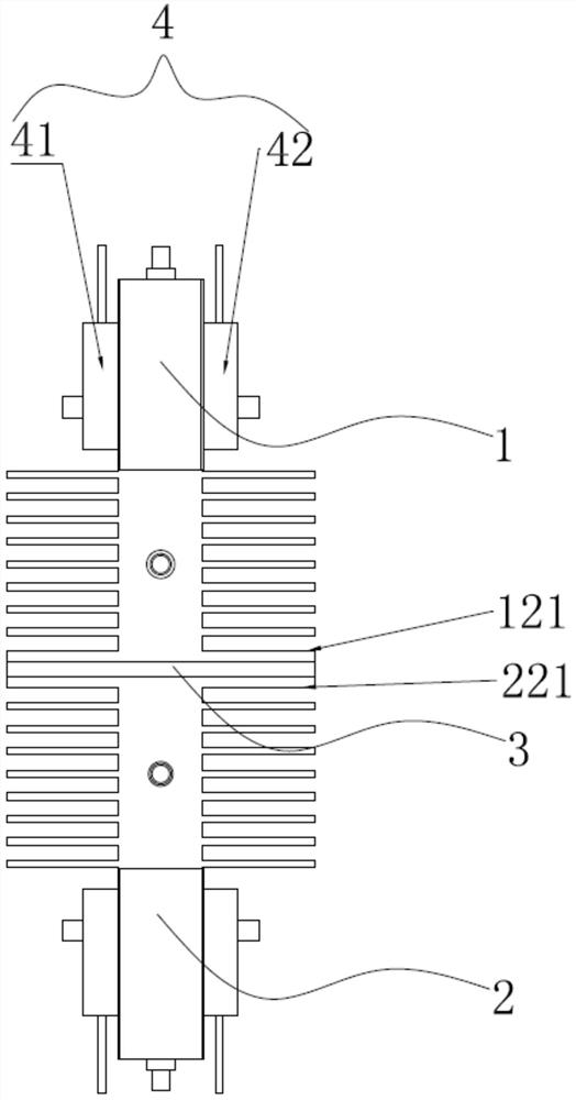 Heat dissipation structure and power module