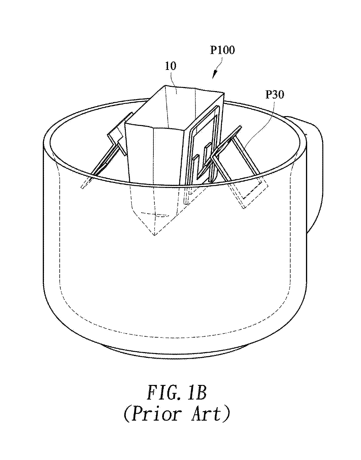 Anti-overflow brewing filter and spiral hanging-ear structure coupled thereto