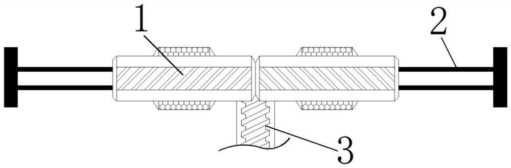 Equipment for carrying soil detection through fixed-point spiral soil sampling