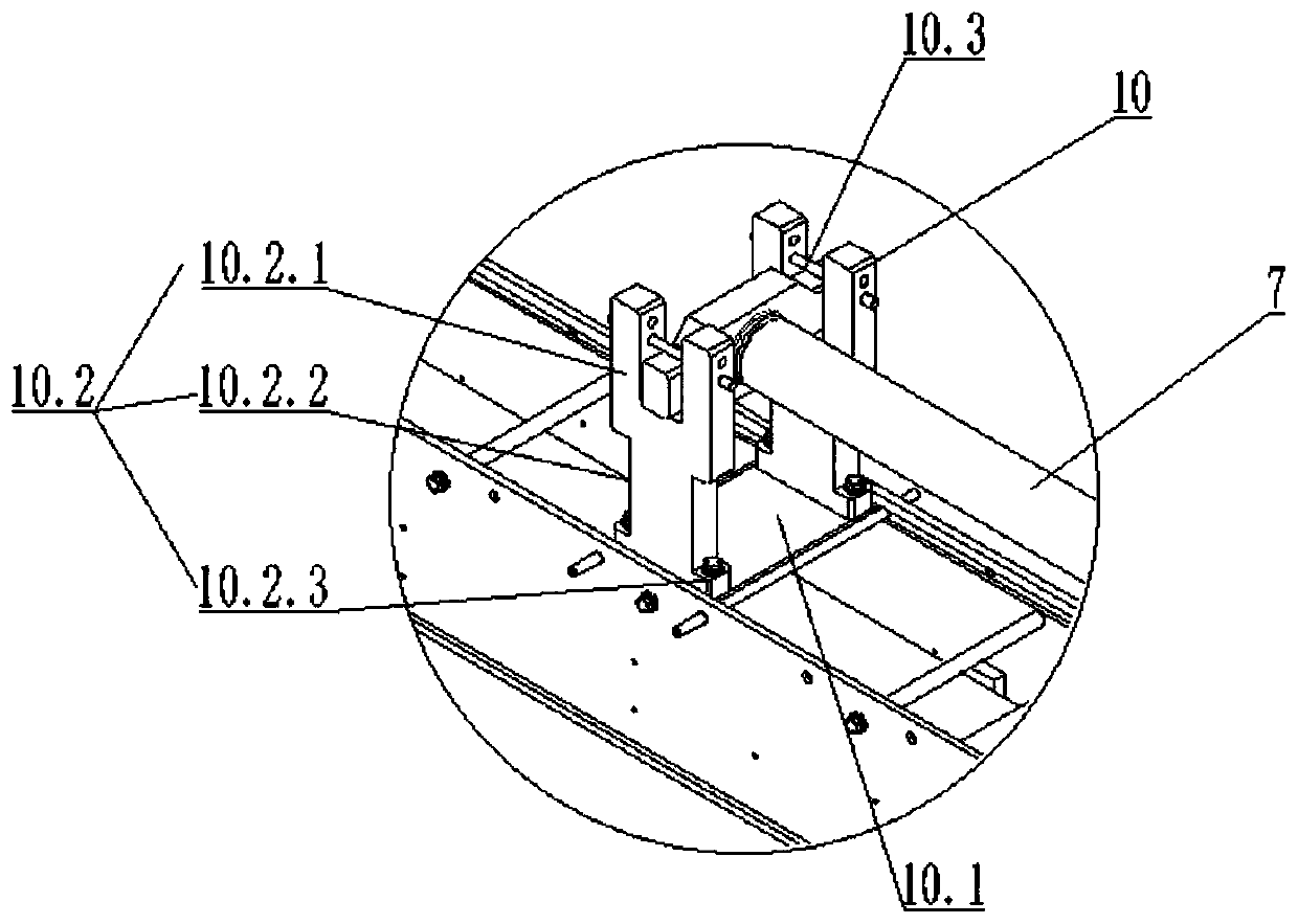 Cylinder mounting machine